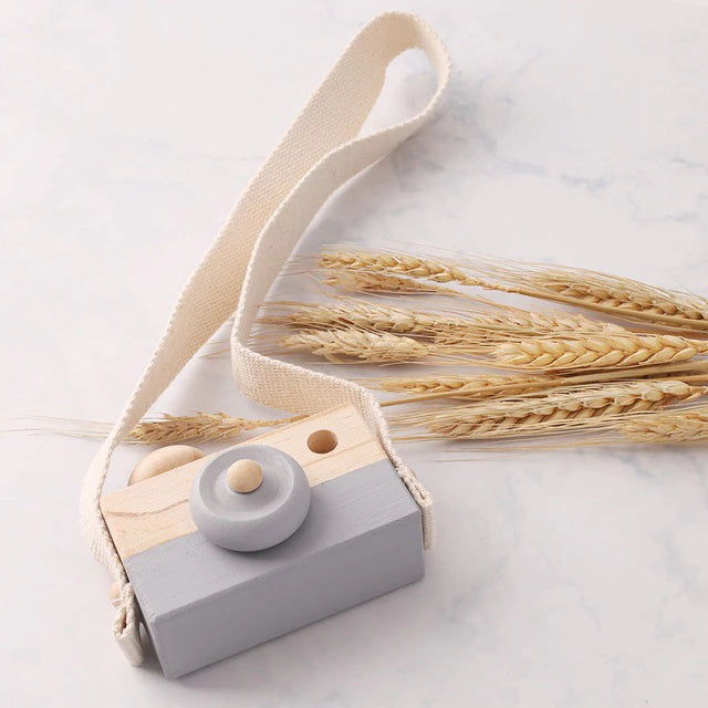 Cute Wooden Toy Camera