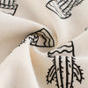Noah Cactus Print T-shirt in Beige