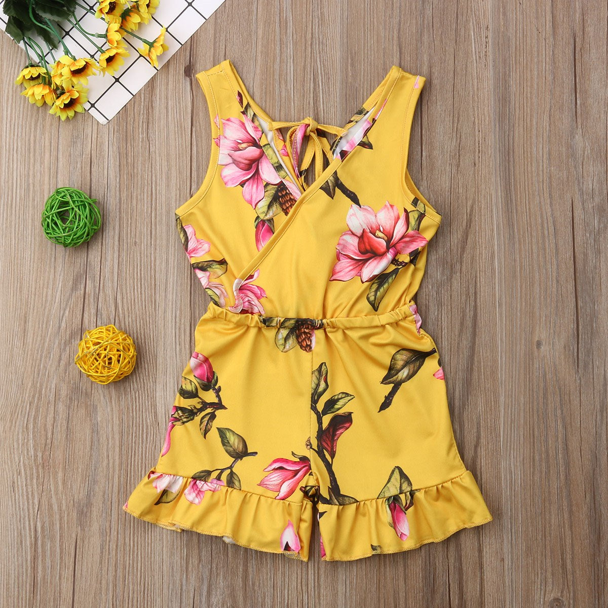 Holly Floral Summer Romper