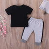 Mini Boss Shirt & Cotton Pants Set