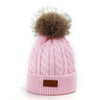 Knitted Pompom Beanie