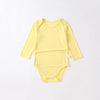 Tim Long Sleeve Romper with Snap Button