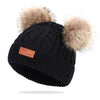 Knitted Pompom Beanie
