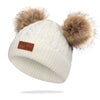 Knitted Pompom Beanie