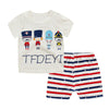 Kit Cartoon Shirt & Cotton Short