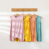 Jam Bright Color Sleeveless Romper