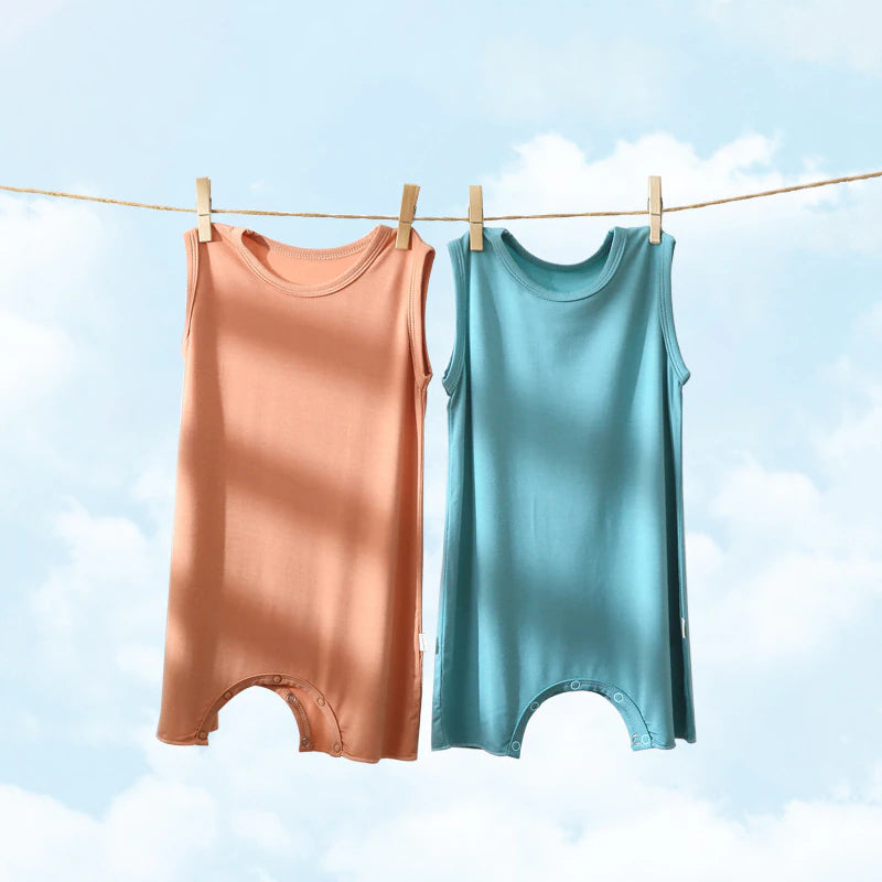 Jam Bright Color Sleeveless Romper
