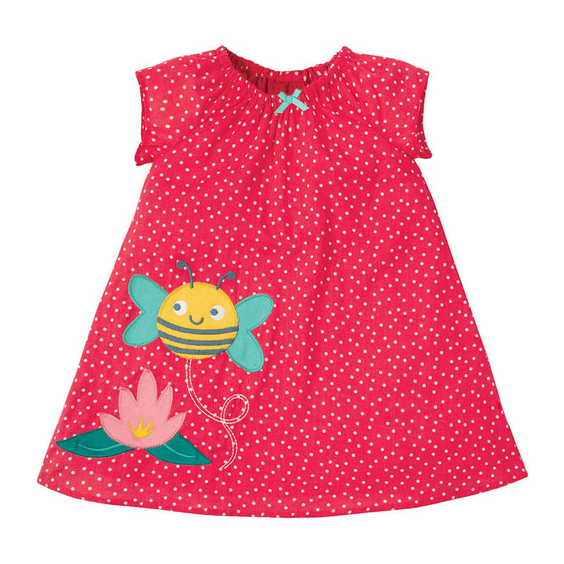 Amber Polka Dot Pink Dress