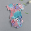 Ali Tie Dyed Shirt & Drawstring Short