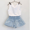 Load image into Gallery viewer, AiLe Rabbit  Shirt &amp; Hip Knot Plaid Short
