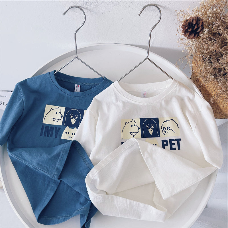 Jaxon Pet Print Cotton T-shirt