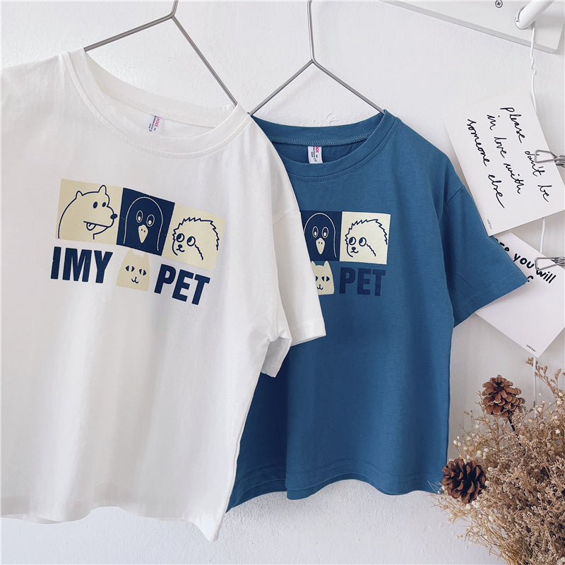 Jaxon Pet Print Cotton T-shirt