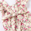 Bella Floral Ruffle Sleeve Romper