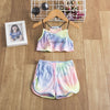 Rhoda Tie Dye Strap Shirt & Summer Short