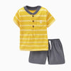 Bart V-neck Shirt & Drawstring Shorts