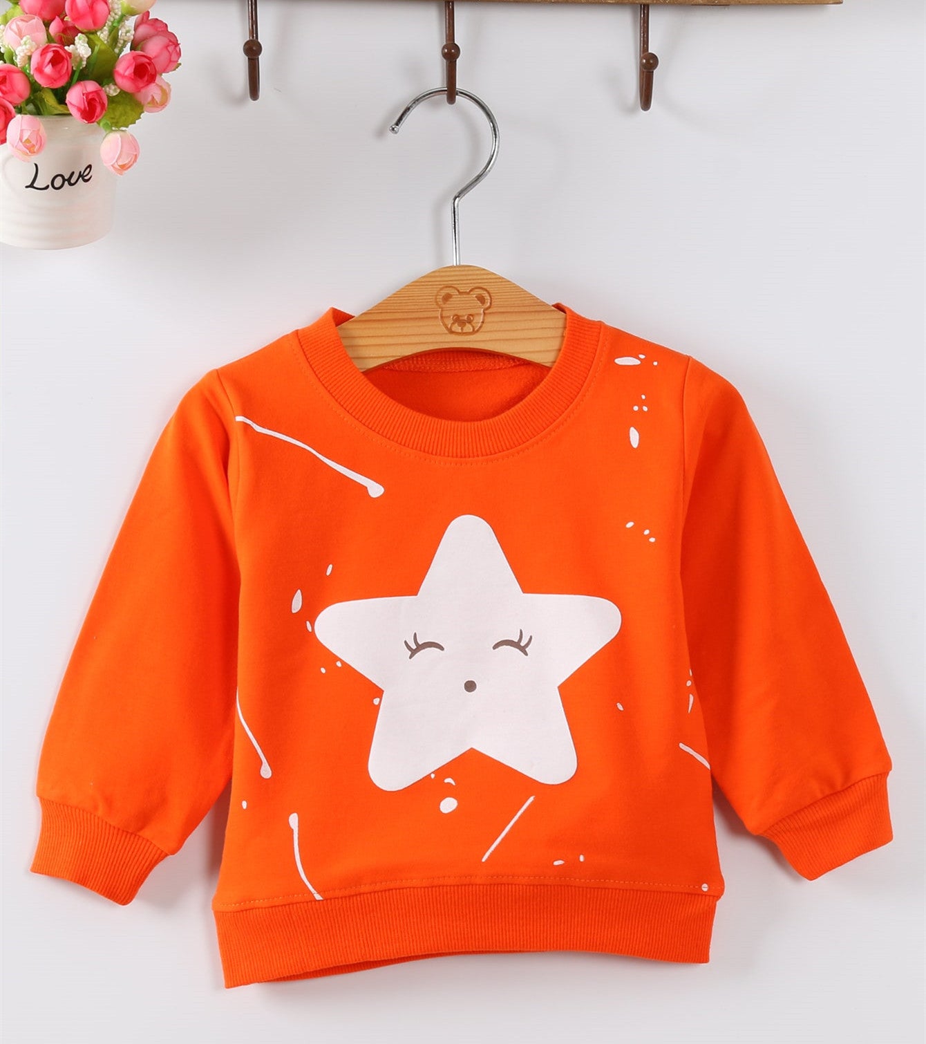 Star Cotton Sweater