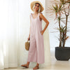 Pastel Colored Drawstring Fashionable  Maternity Romper