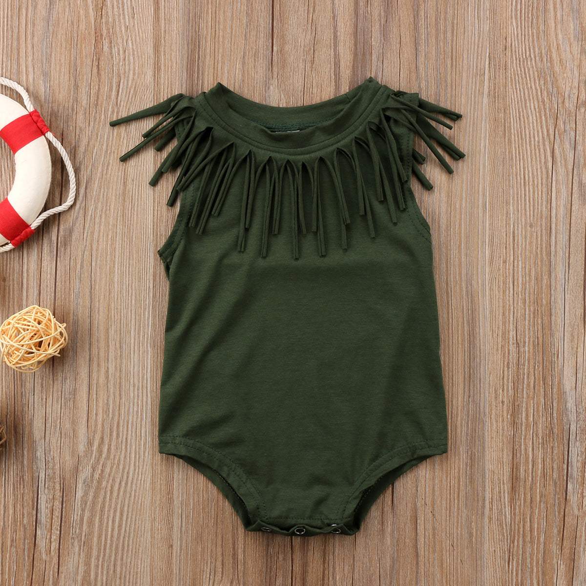 Izabella Tassel Romper