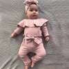 Bertha Collar Romper & Bow Knot Pants