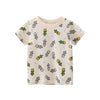 Noah Cactus Print T-shirt in Beige