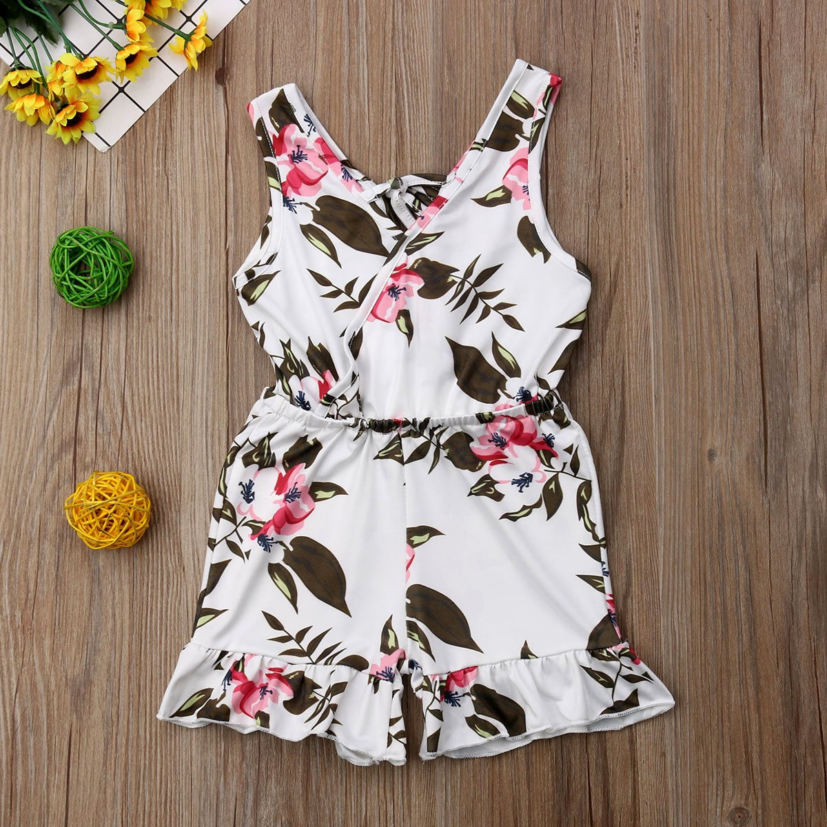 Holly Floral Summer Romper