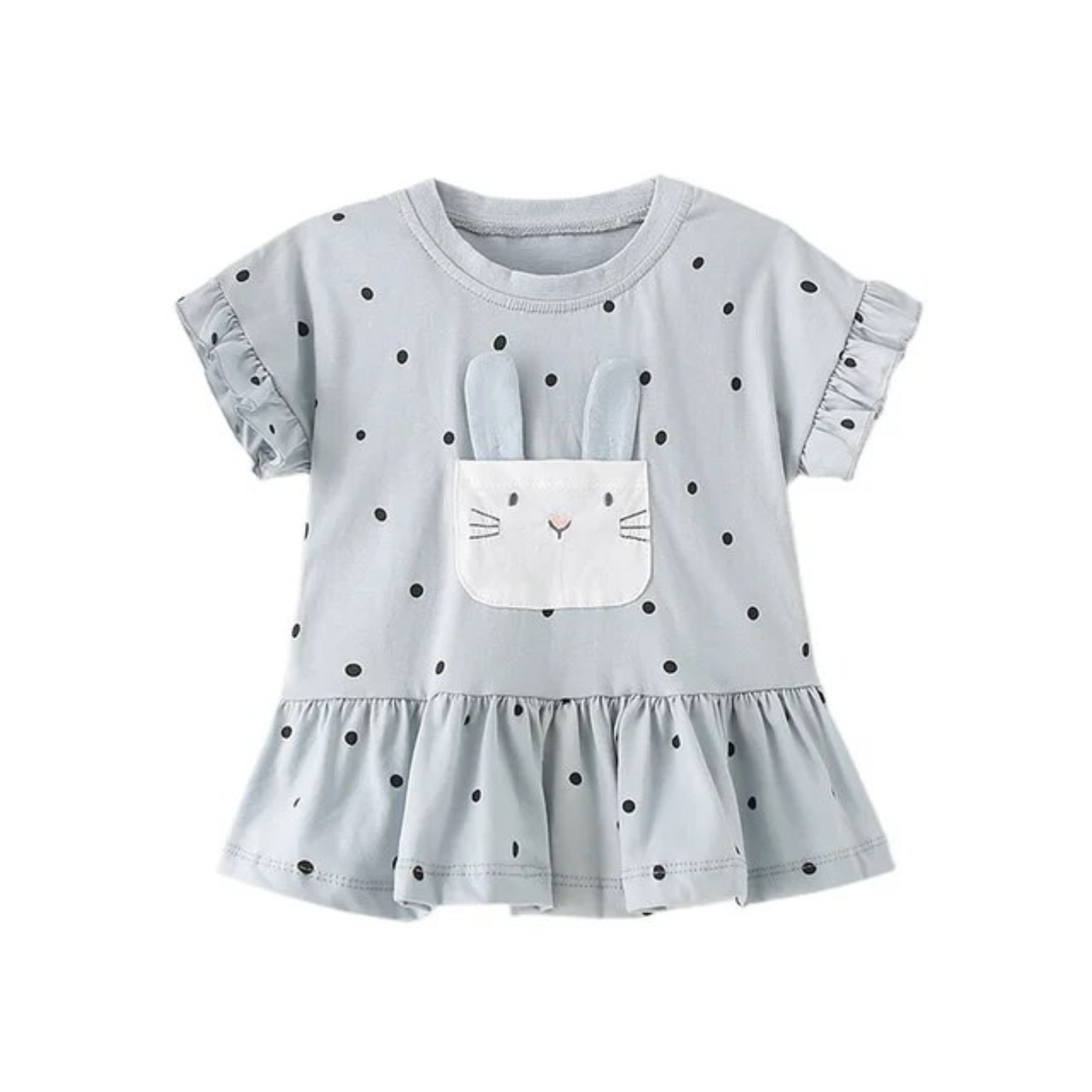 Carlie Ruffled Patch Shirt