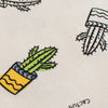 Noah Cactus Print T-shirt in Beige
