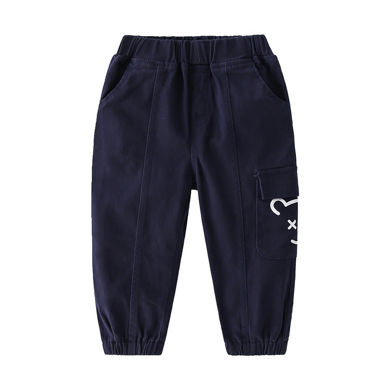 Tibetan Cubs Embroidered Jogger Pants