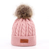 Knitted Pompom Beanie