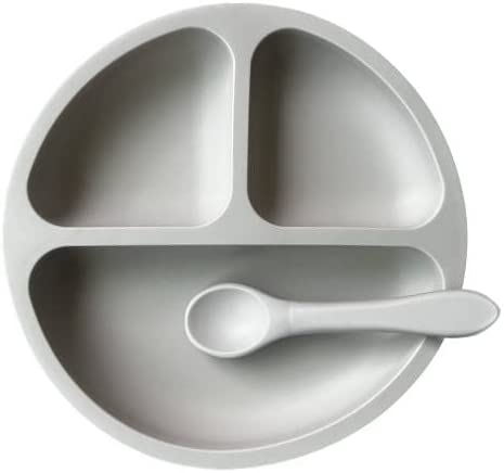 Silicone Baby Bowl Plate with Spoon