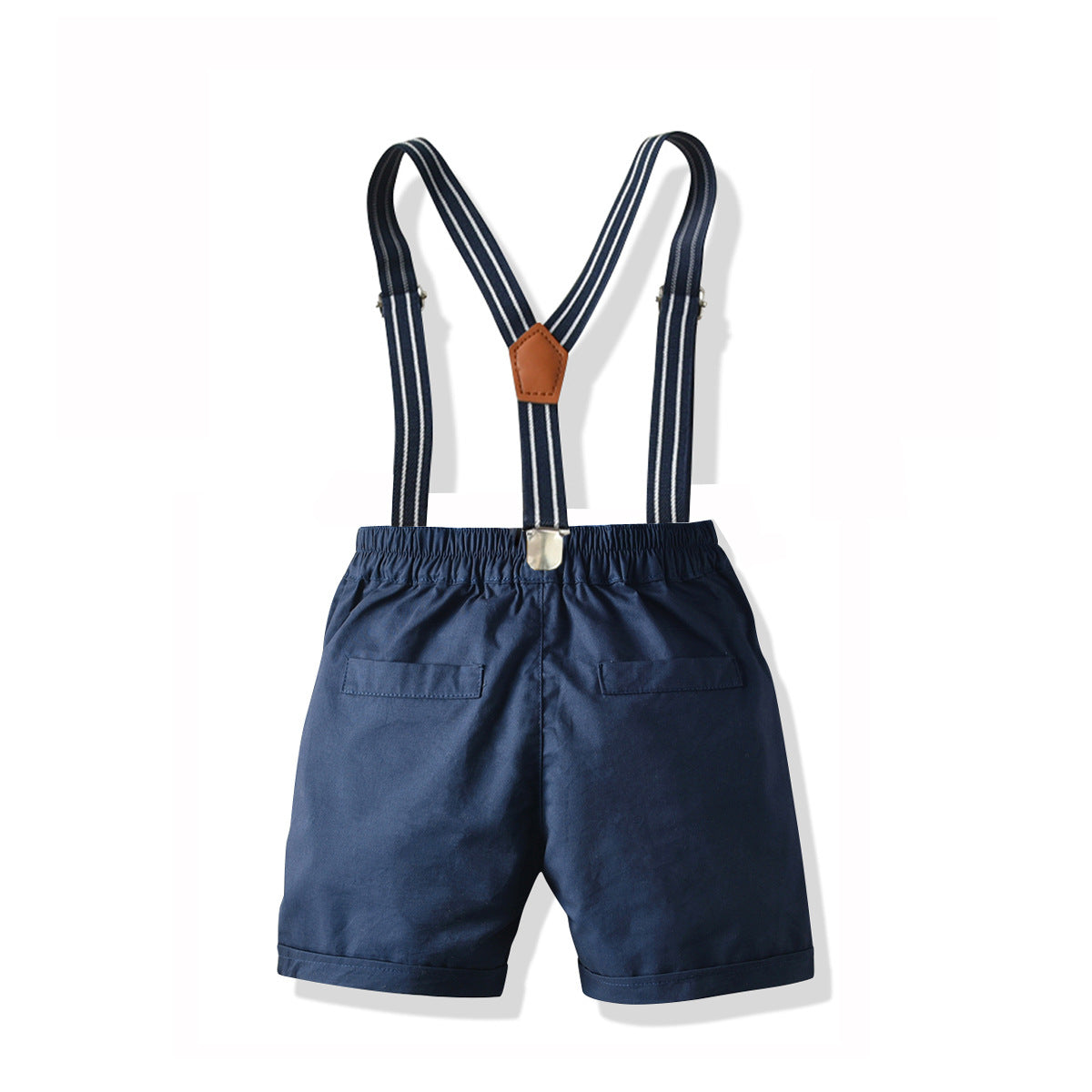 Stevenson Bow Tie Polo & Suspender Short