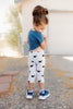 Whale Print Pants