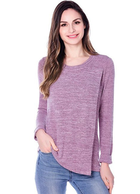 Long Sleeve Multifunctional Maternity Fashion Shirt
