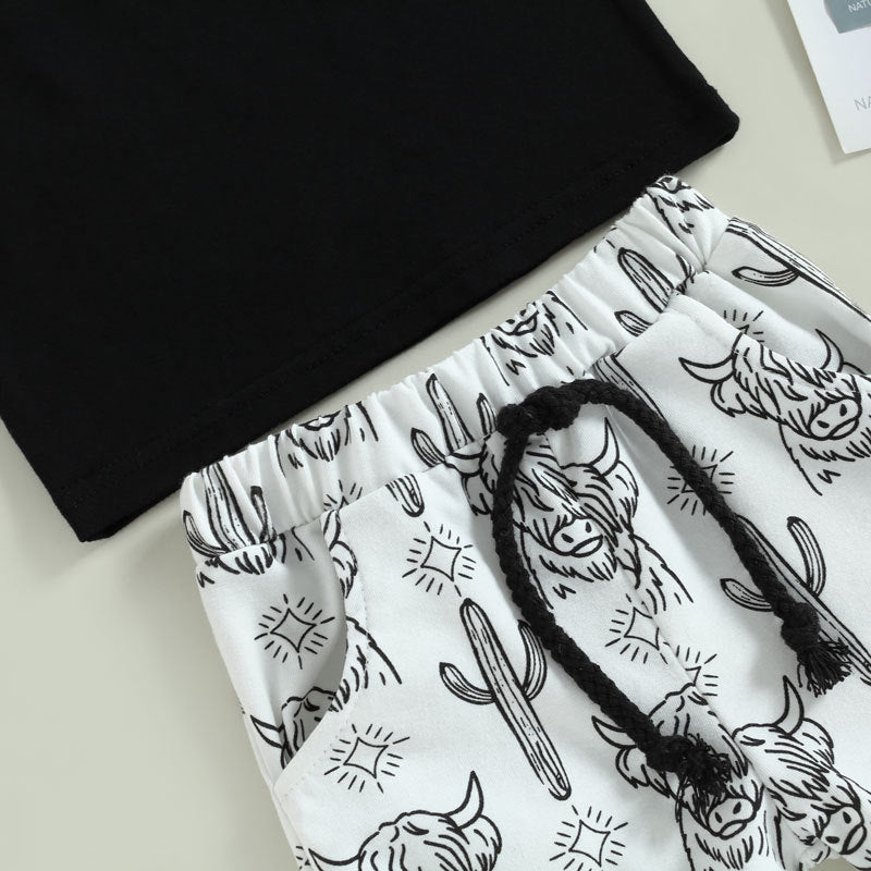 Anton Cow Head Shirt & Short