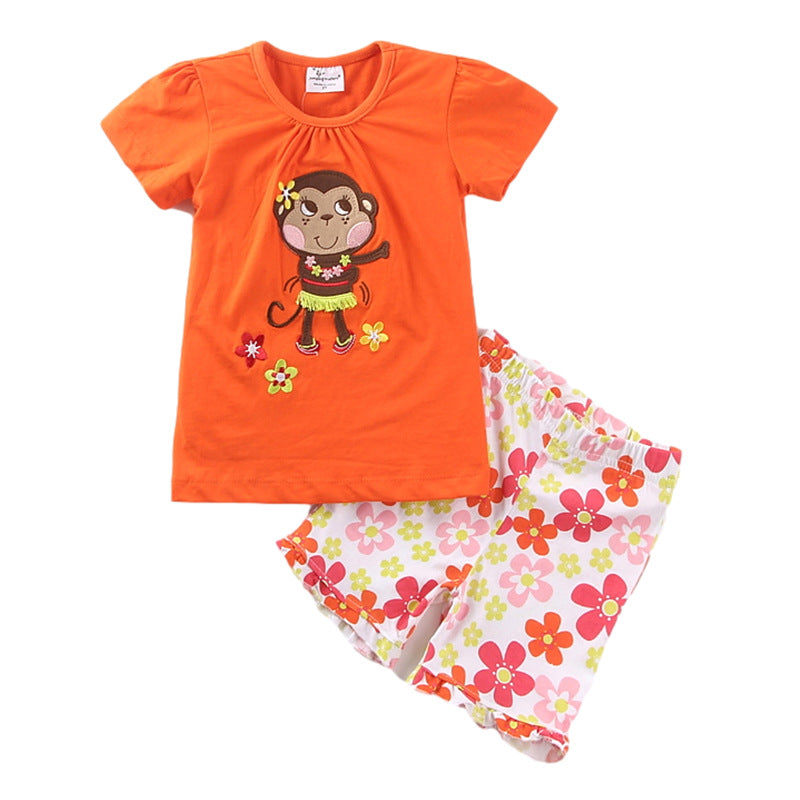 Yvette Colorful Summer Shirt & Short