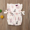 Amelia Ruffled Ribbon Romper