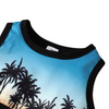 Enzo Summer Beach Shirt & Drawstring Short