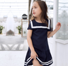 Brianna Fashion Uniform Cotton Sleeve Dress