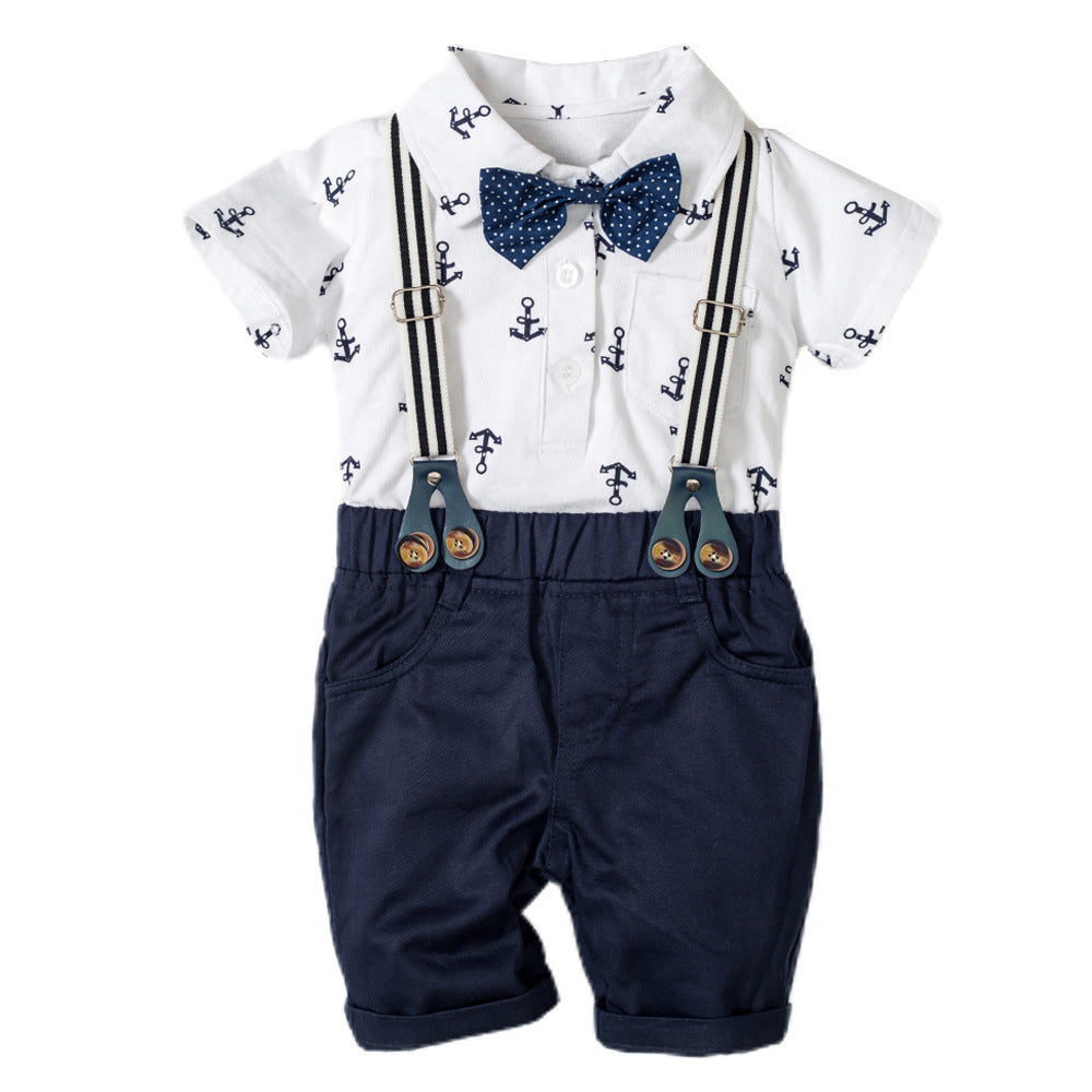 Kirby Fashion Polo with Suspender Short and Cap