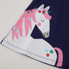Elle Pony Print Collar Dress