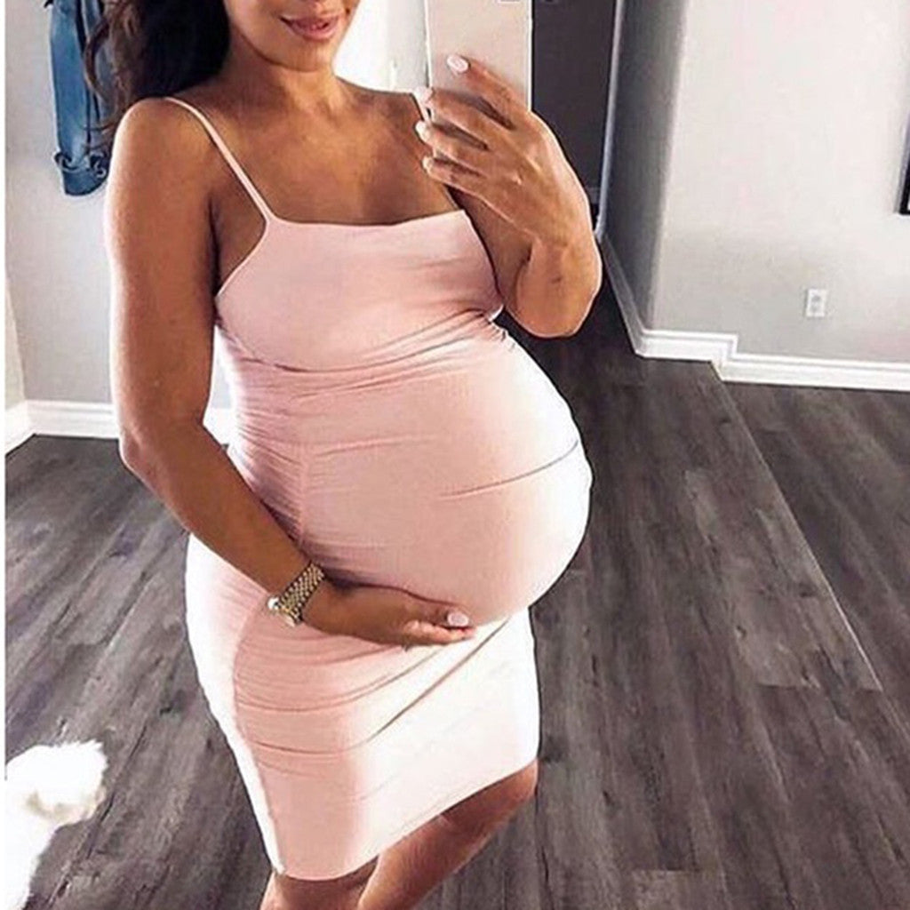 Maternity Strap Dress