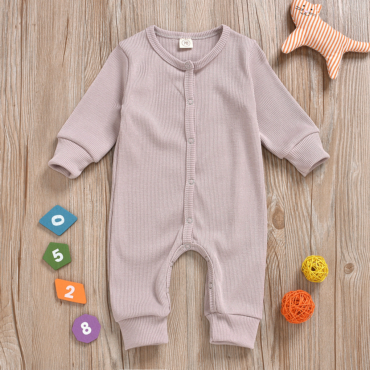 Dale Snap Button Romper Suit