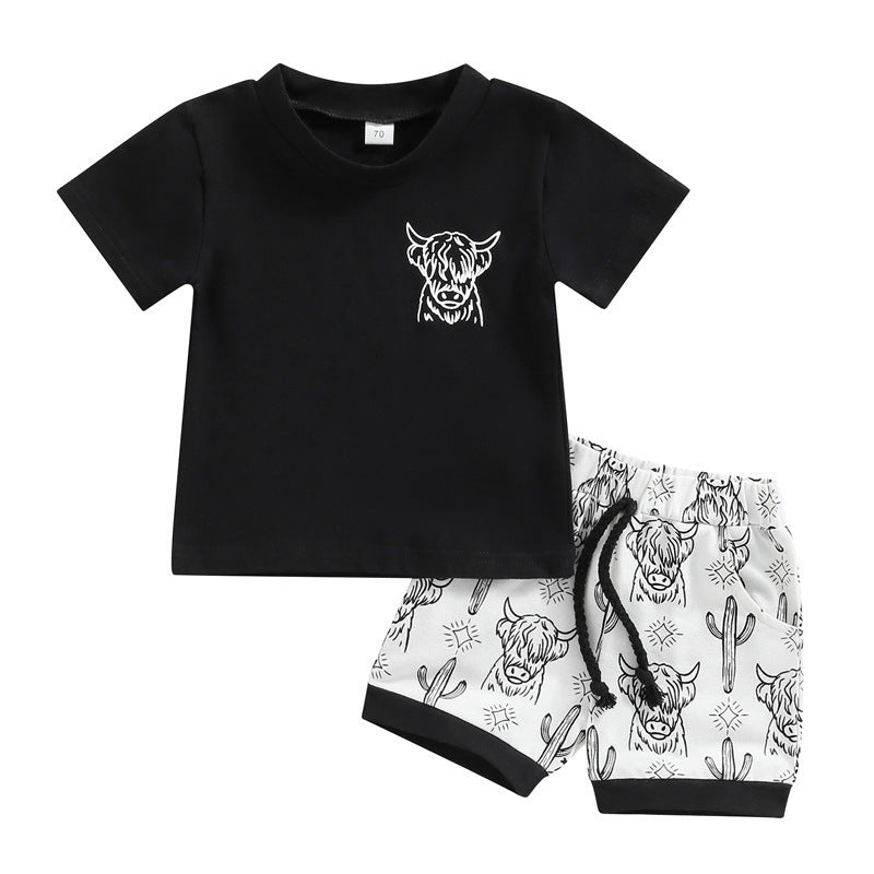 Anton Cow Head Shirt & Short