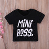 Mini Boss Shirt & Cotton Pants Set