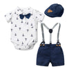 Kirby Fashion Polo with Suspender Short and Cap