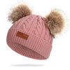 Knitted Pompom Beanie