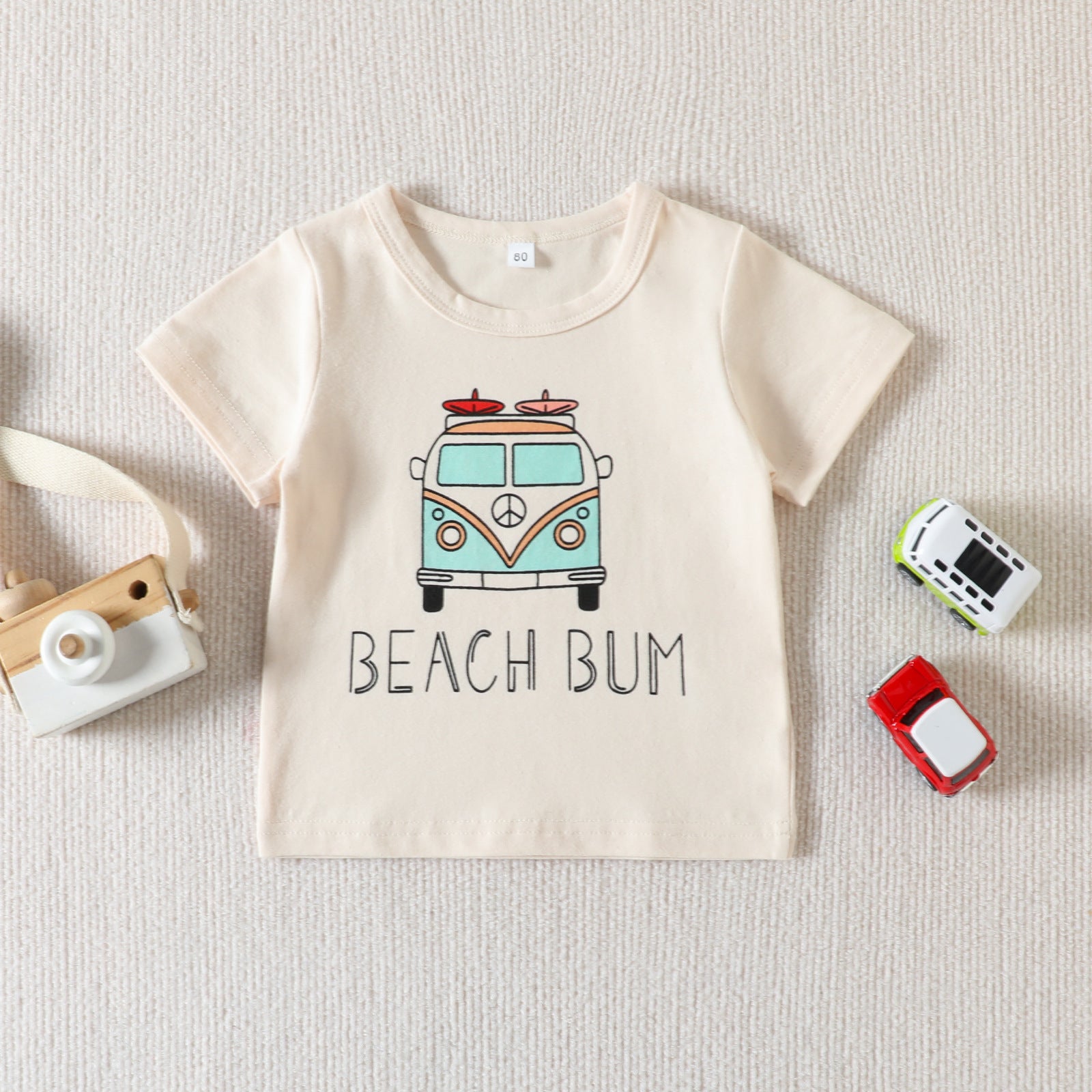 Beach Bum Cotton Shirt Set