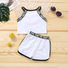 Kaela Strap Summer Shirt Set