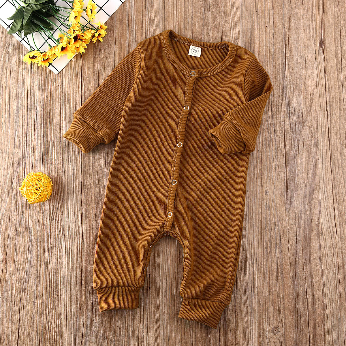 Dale Snap Button Romper Suit