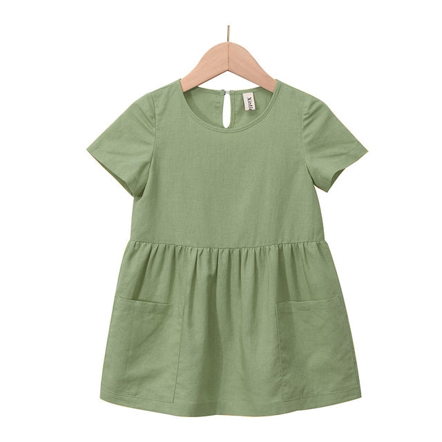 Emma Pocket Cotton Dress